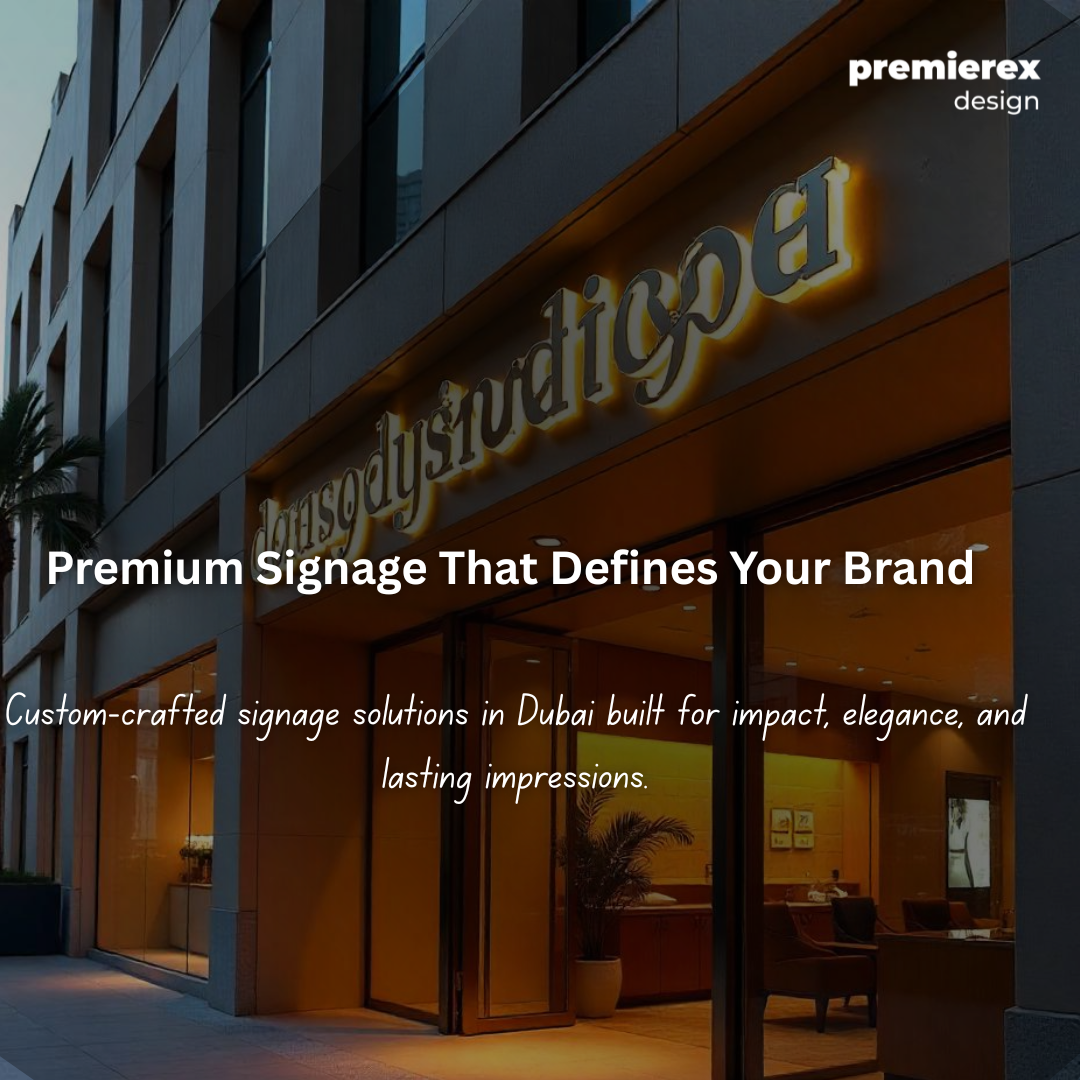 What Makes a Premium Signage Company in Dubai? A Complete Guide